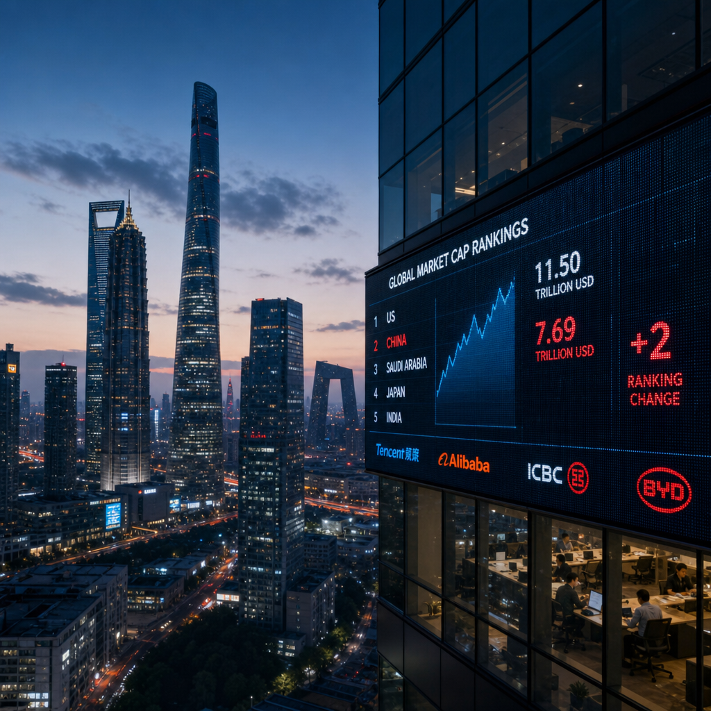 How Chinese Firms are Adapting as AI and Tech Transform Global Market Caps