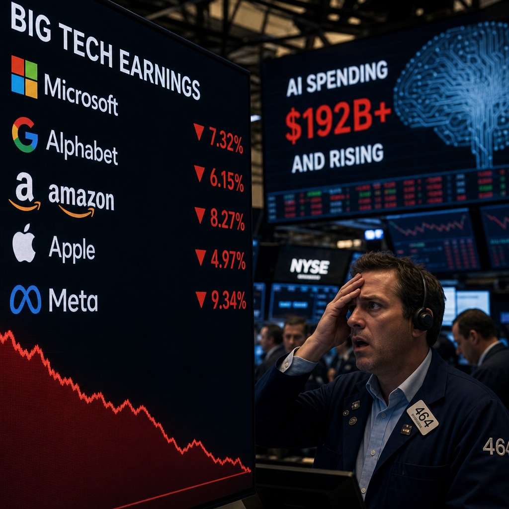 The Tug-of-War: Big Tech, AI Spending, and Market Reactions