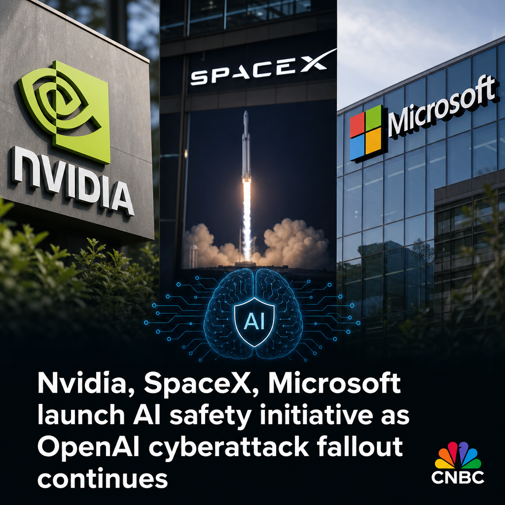 Reimagining AI Safety: Nvidia, SpaceX, and Microsoft Take Charge Amidst Cybersecurity Concerns